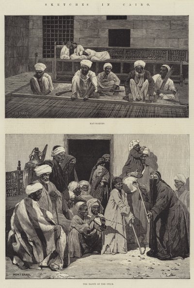 Skitser i Kairo af Charles Auguste Loye